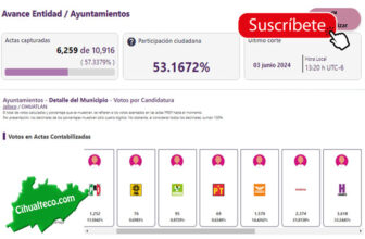 Con el 57.33% de actas capturadas Polo Pelayo del partido Hagamos, se declara como virtual ganador de la elección para presidente municipal en Cihuatlán, Jalisco.