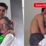 Abuelo carga en brazos a su nieto autista de 17 años y conmueve por su muestra de amor